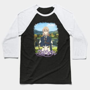 violet evergarden violet Baseball T-Shirt